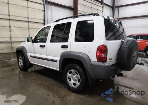 2003 Jeep Liberty Sport из США, поврежденный, VIN 1J4GL48K33W726725